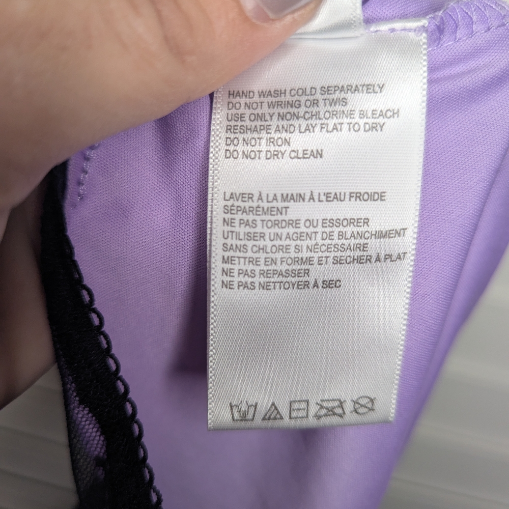 Urban Outfitters Y2K Black Lace Coquette Goth Fairycore Purple Mini Skirt XS - Picture 9 of 14